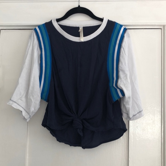 Free People Tops - NWOT | FREE PEOPLE - Movement Blue Top ✨